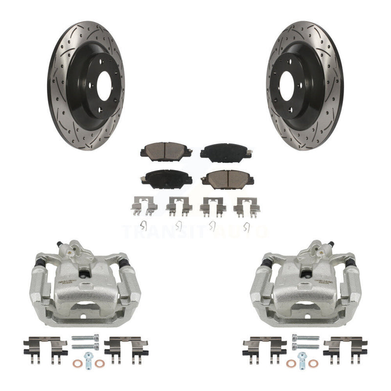 Transit Auto KCD-100626C Disc Brake Kit for 2016-2022 Mazda CX-5 - Rear product image
