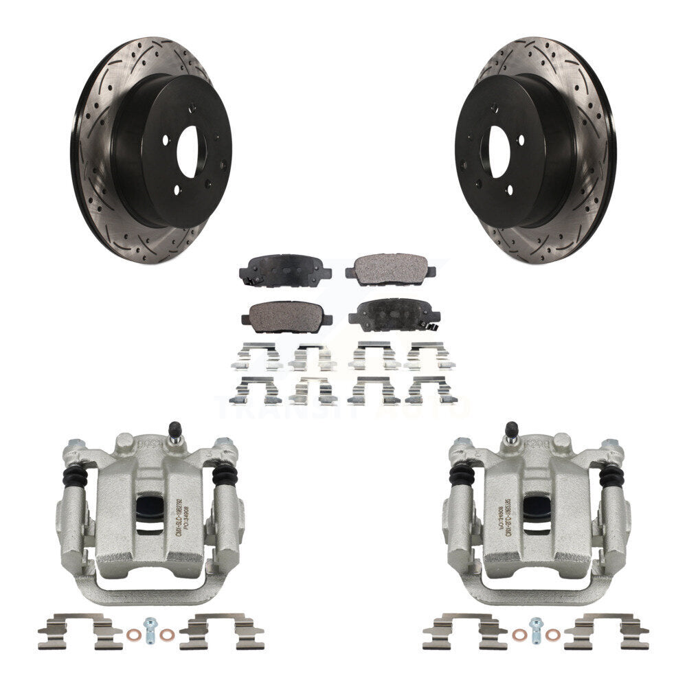 Transit Auto KCD-100626P Disc Brake Kit for 2003-2009 Nissan Quest, Nissan Murano - Rear product image