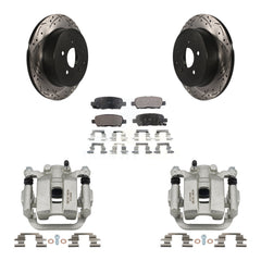 Transit Auto KCD-100626P Disc Brake Kit for 2003-2009 Nissan Quest, Nissan Murano - Rear product image