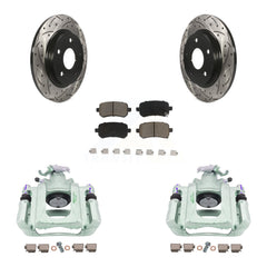 Transit Auto KCD-100627C Disc Brake Kit for 2008-2012 Ram C/V, Volkswagen Routan, Chrysler Town & Country & more - Rear product image