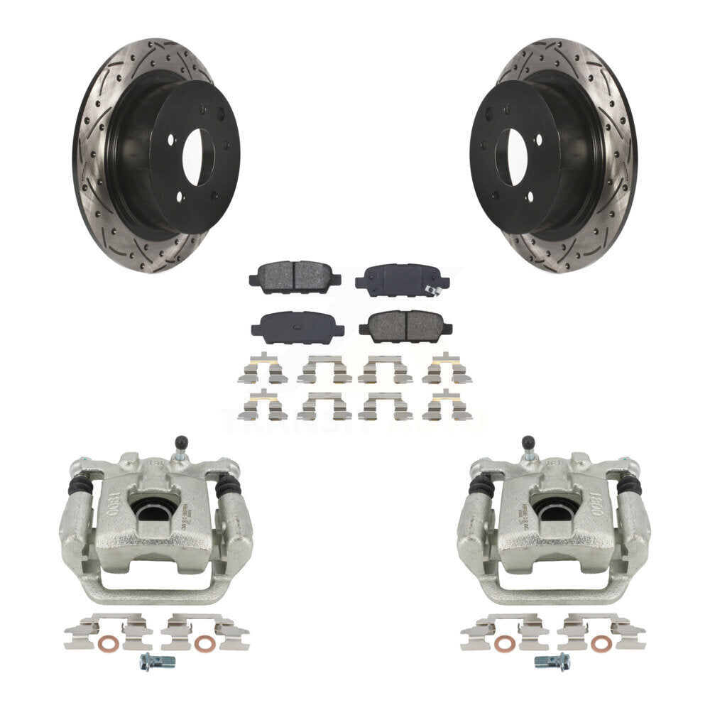 Transit Auto KCD-100627S Disc Brake Kit for 2007-2012 Nissan Altima, Nissan Maxima - Rear product image