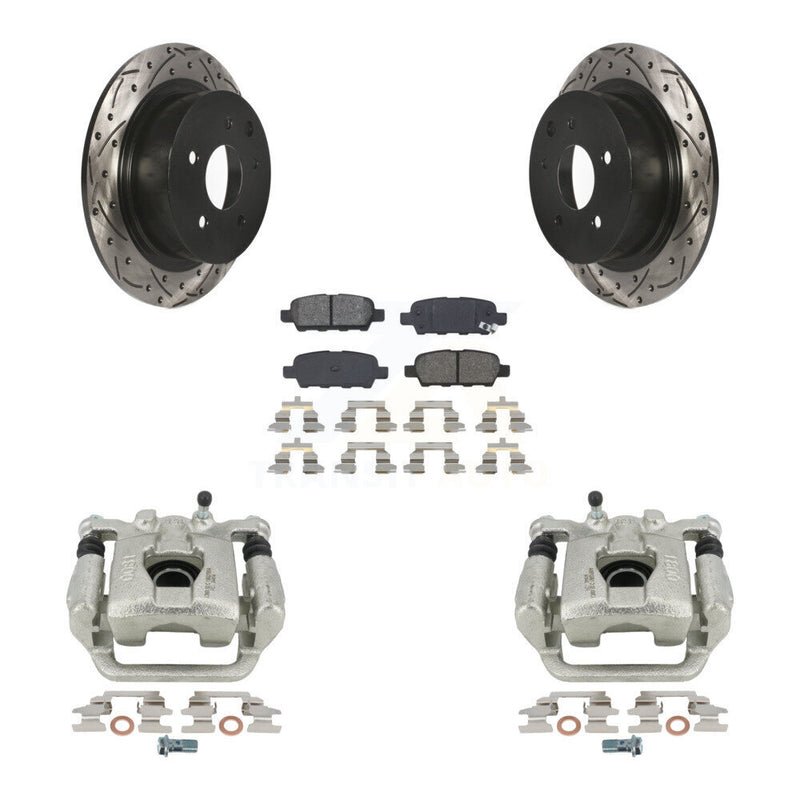 Transit Auto KCD-100627S Disc Brake Kit for 2007-2012 Nissan Altima, Nissan Maxima - Rear product image