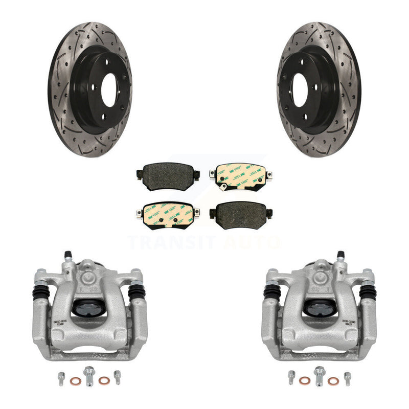 Transit Auto KCD-100628P Disc Brake Kit for 2016-2021 Mazda 6 - Rear product image