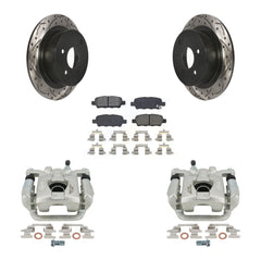 Transit Auto KCD-100628S Disc Brake Kit for 2002-2018 Nissan Altima, Nissan Maxima - Rear product image