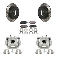 Transit Auto KCD-100629T Disc Brake Kit for 2007-2019 Nissan Juke, Nissan Sentra - Rear product image