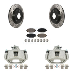 Transit Auto KCD-100630C Disc Brake Kit for 2017-2018 Dodge Grand Caravan - Rear product image