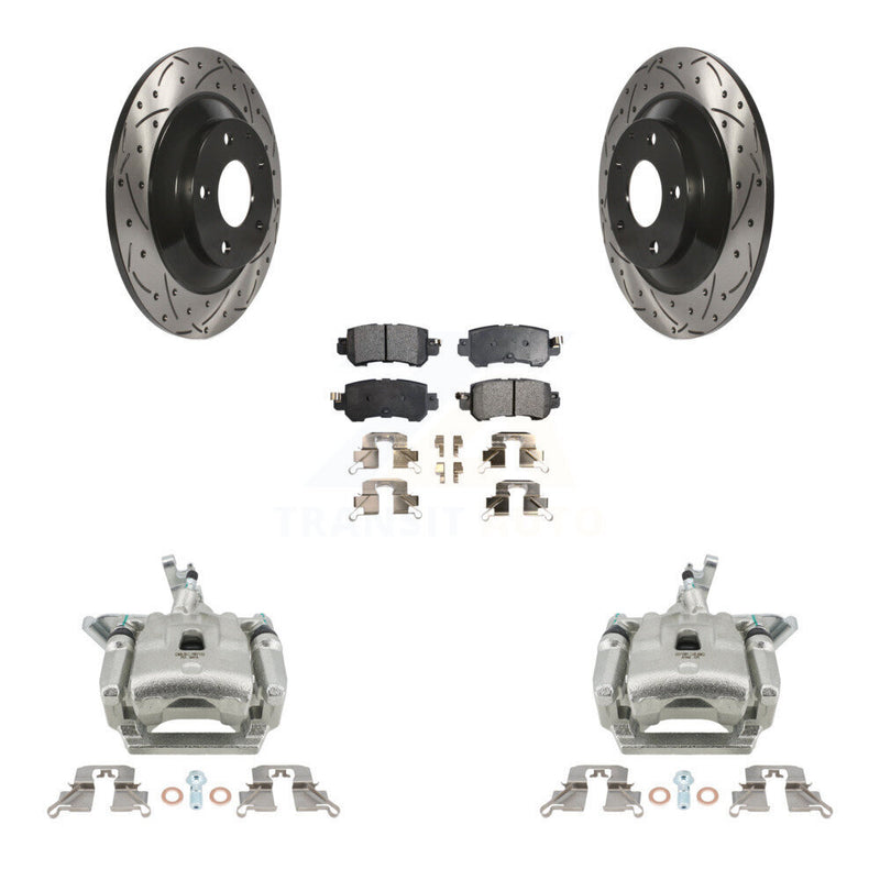 Transit Auto KCD-100630P Disc Brake Kit for 2013-2015 Mazda CX-5 - Rear product image