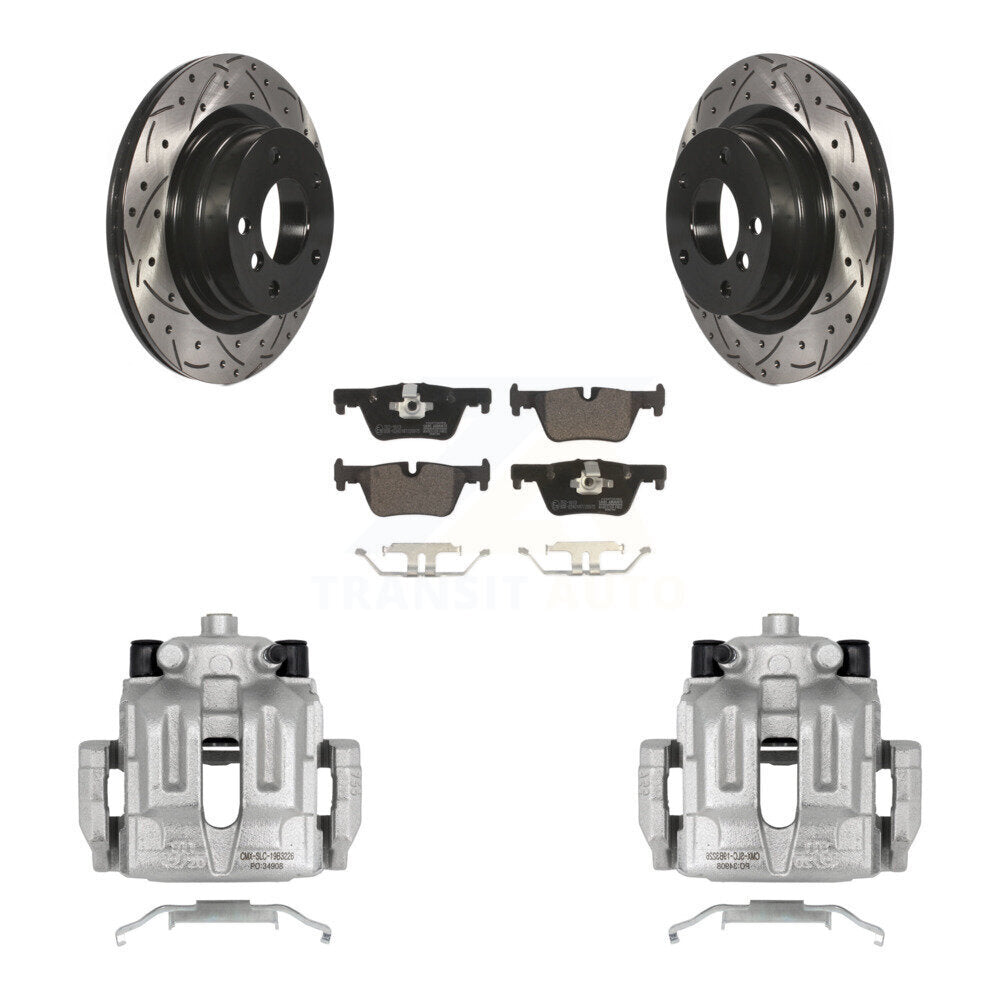 Transit Auto KCD-100630T Disc Brake Kit for 2012-2013 BMW 328i - Rear product image