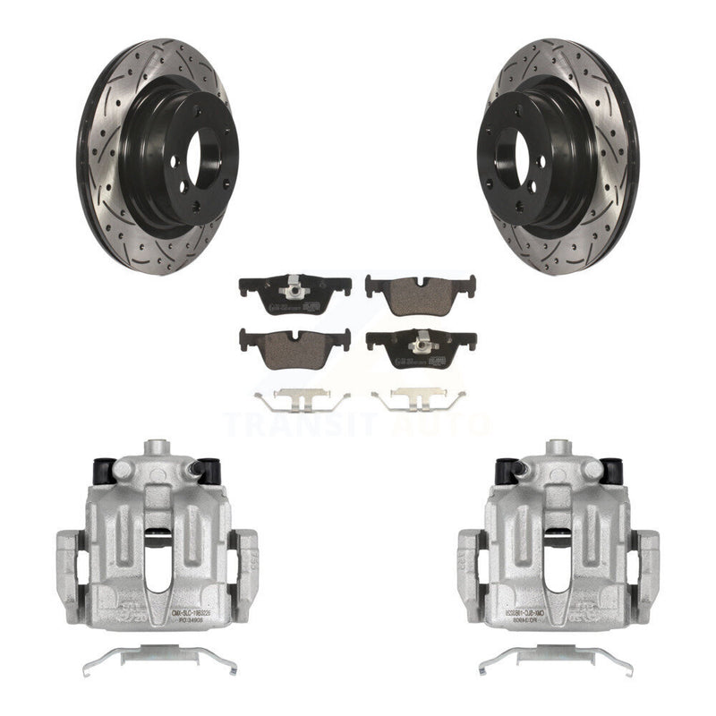 Transit Auto KCD-100630T Disc Brake Kit for 2012-2013 BMW 328i - Rear product image