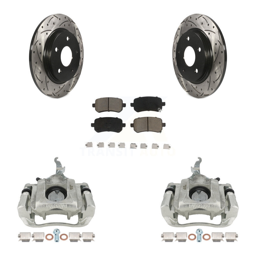 Transit Auto KCD-100632C Disc Brake Kit for 2009-2011 Dodge Journey - Rear product image