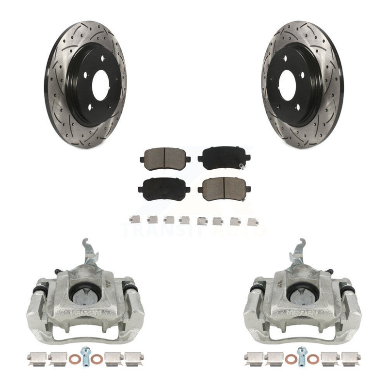 Transit Auto KCD-100632C Disc Brake Kit for 2009-2011 Dodge Journey - Rear product image