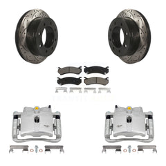 Transit Auto KCD-100634C Disc Brake Kit for 1999-2013 Chevrolet Suburban 2500, GMC Yukon XL 2500, Chevrolet Silverado 2500 HD & more - Rear product image