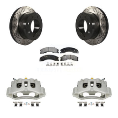 Transit Auto KCD-100634T Disc Brake Kit for 2011-2019 Chevrolet Suburban 3500 HD, Chevrolet Silverado 2500 HD, Chevrolet Silverado 3500 HD & more - Rear product image