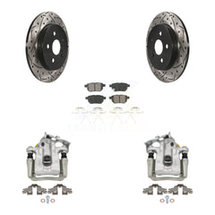 Transit Auto KCD-100635S Disc Brake Kit for 2010-2015 Toyota Prius Plug-In, Toyota Prius - Rear product image