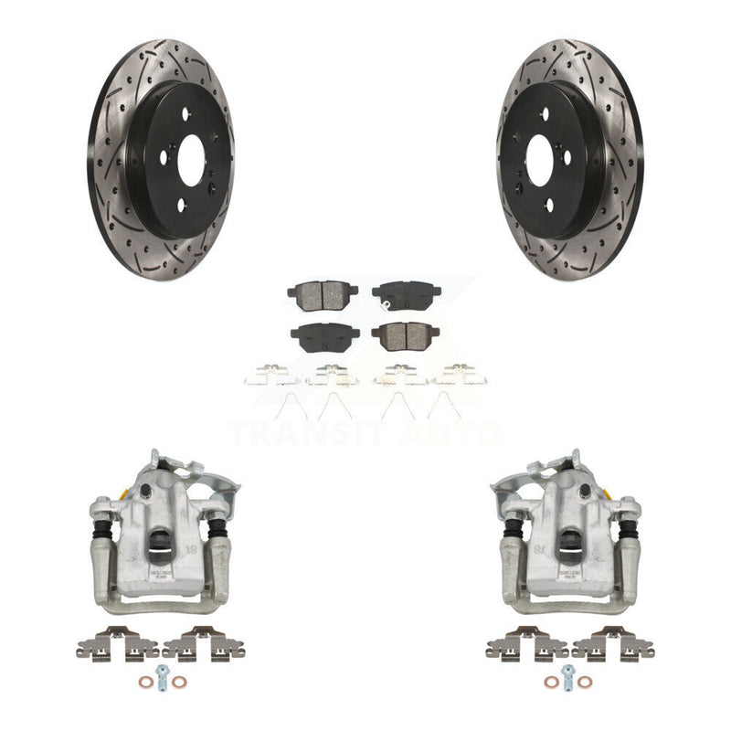 Transit Auto KCD-100635S Disc Brake Kit for 2010-2015 Toyota Prius Plug-In, Toyota Prius - Rear product image