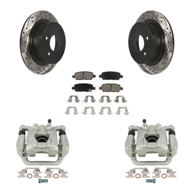 Transit Auto KCD-100636C Disc Brake Kit for 2007-2012 Nissan Altima, Nissan Maxima - Rear product image