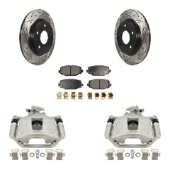 Transit Auto KCD-100636P Disc Brake Kit for 2017-2018 Dodge Grand Caravan - Rear product image