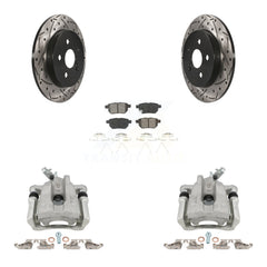 Transit Auto KCD-100636S Disc Brake Kit for 2009-2019 Toyota Corolla, Toyota Matrix, Pontiac Vibe - Rear product image
