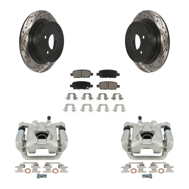 Transit Auto KCD-100637C Disc Brake Kit for 2002-2018 Nissan Altima, Nissan Maxima - Rear product image