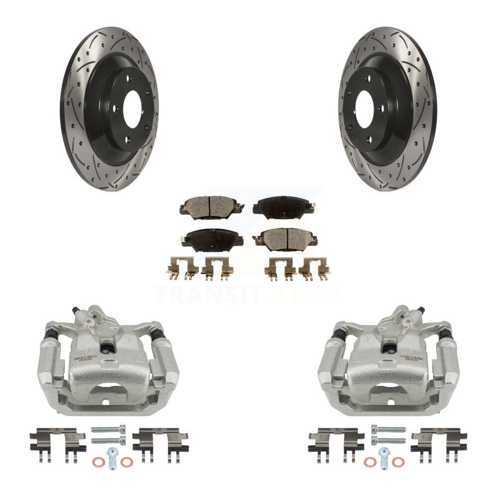 Transit Auto KCD-100637T Disc Brake Kit for 2016-2022 Mazda CX-5 - Rear product image
