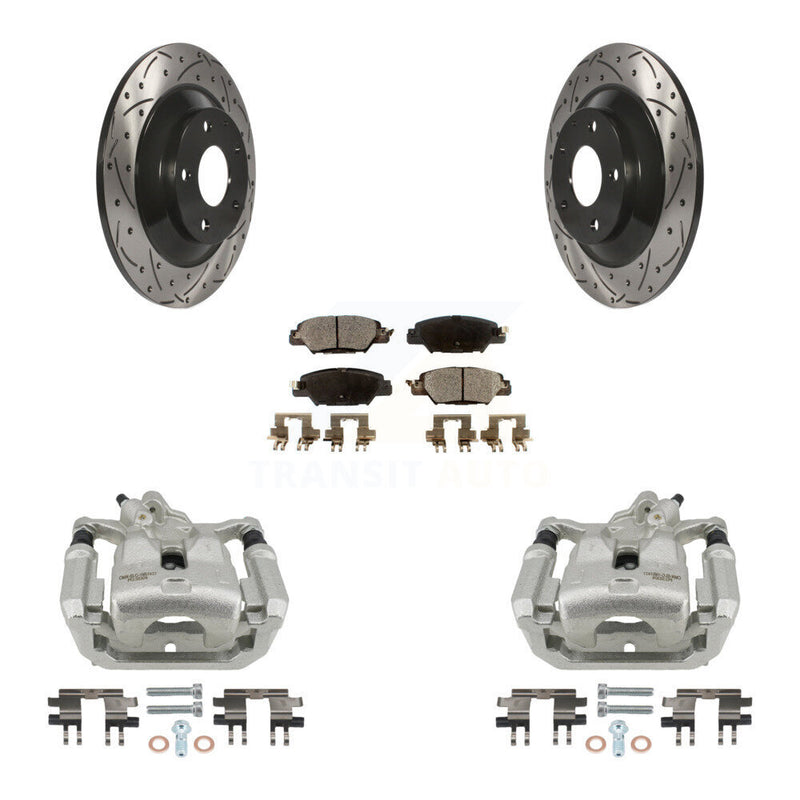 Transit Auto KCD-100637T Disc Brake Kit for 2016-2022 Mazda CX-5 - Rear product image