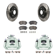 Transit Auto KCD-100638T Disc Brake Kit for 2008-2012 Ram C/V, Volkswagen Routan, Chrysler Town & Country & more - Rear product image