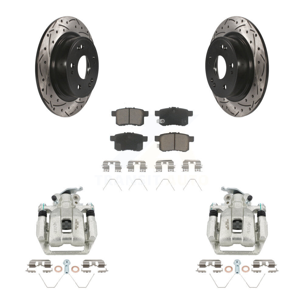 Transit Auto KCD-100639C Disc Brake Kit for 2008-2014 Honda Accord, Acura TSX - Rear product image