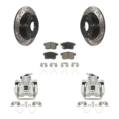 Transit Auto KCD-100639C Disc Brake Kit for 2008-2014 Honda Accord, Acura TSX - Rear product image
