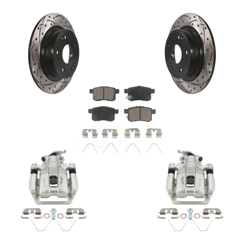 Transit Auto KCD-100639C Disc Brake Kit for 2008-2014 Honda Accord, Acura TSX - Rear product image