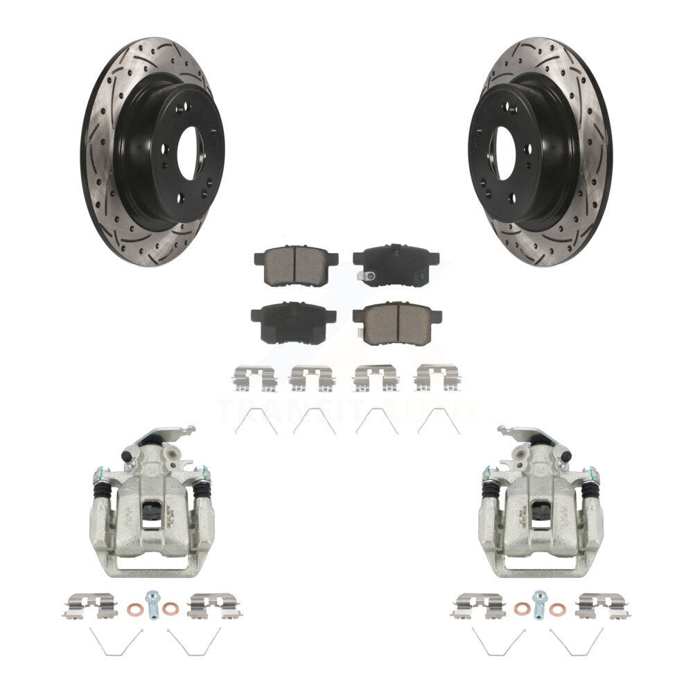 Transit Auto KCD-100640C Disc Brake Kit for 2013-2017 Honda Accord - Rear product image