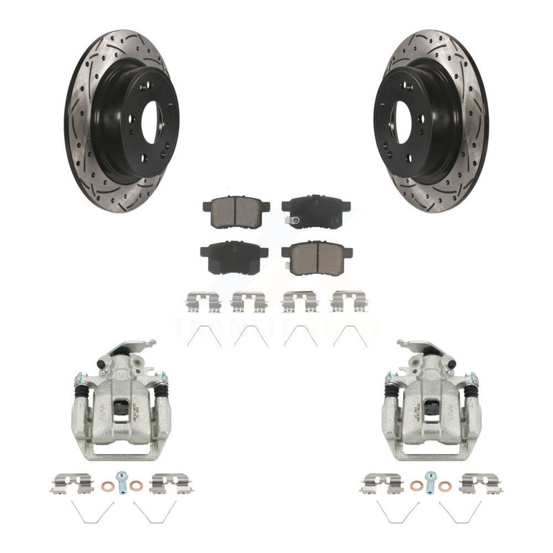 Transit Auto KCD-100640C Disc Brake Kit for 2013-2017 Honda Accord - Rear product image