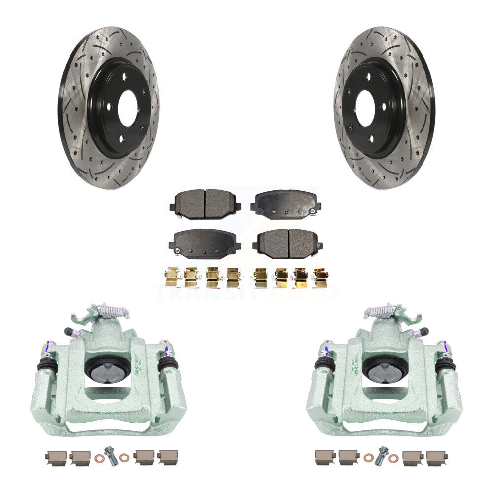 Transit Auto KCD-100640T Disc Brake Kit for 2012 Ram C/V - Rear product image