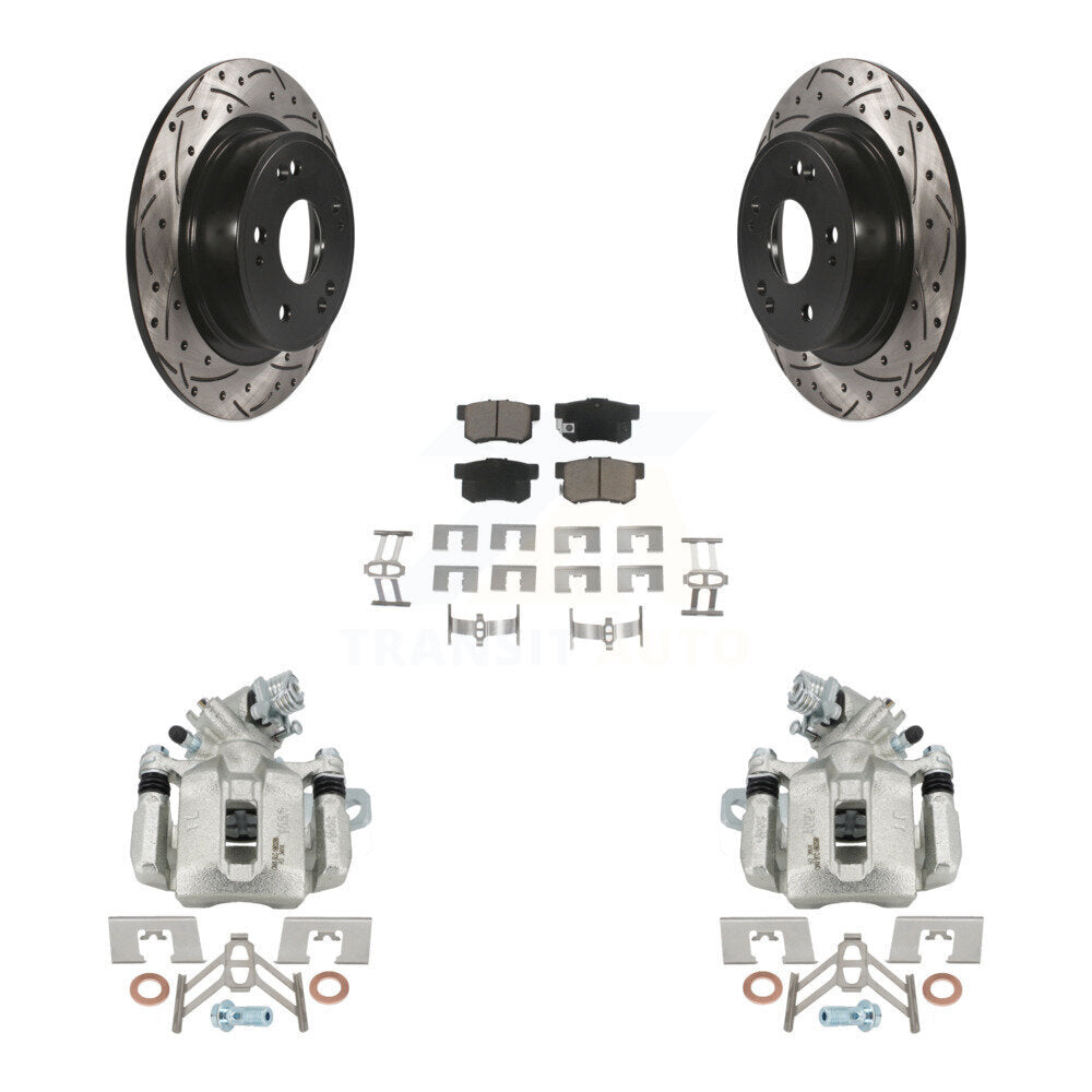 Transit Auto KCD-100641C Disc Brake Kit for 2016-2018 Acura ILX - Rear product image