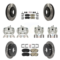 Transit Auto KCD-100641N Disc Brake Kit for 2010-2016 Kia Sportage, Hyundai Tucson - Front and Rear product image