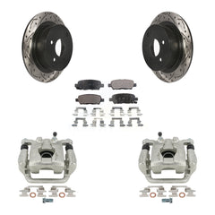 Transit Auto KCD-100642P Disc Brake Kit for 2007-2012 Nissan Altima, Nissan Maxima - Rear product image