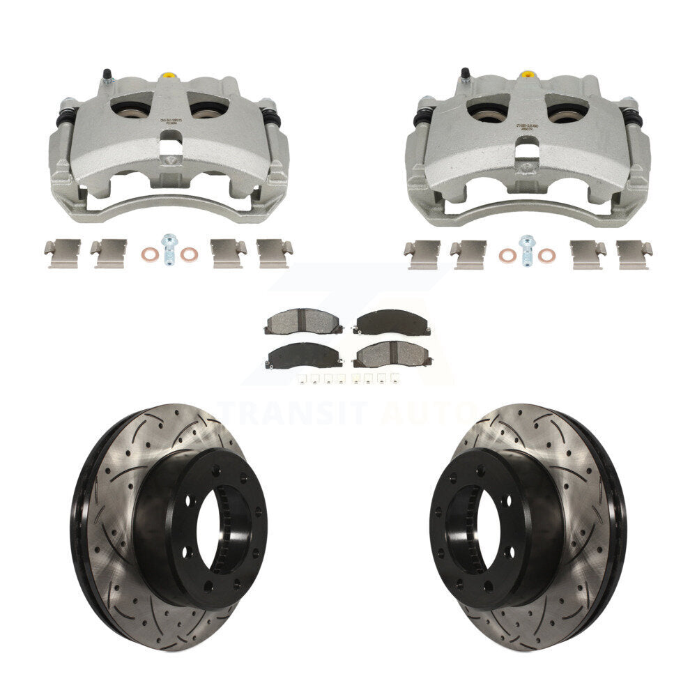 Transit Auto KCD-100642S Disc Brake Kit for 2009-2018 Ram 2500, Ram 3500, Dodge Ram 2500 & more - Front product image