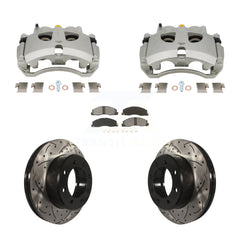 Transit Auto KCD-100642S Disc Brake Kit for 2009-2018 Ram 2500, Ram 3500, Dodge Ram 2500 & more - Front product image