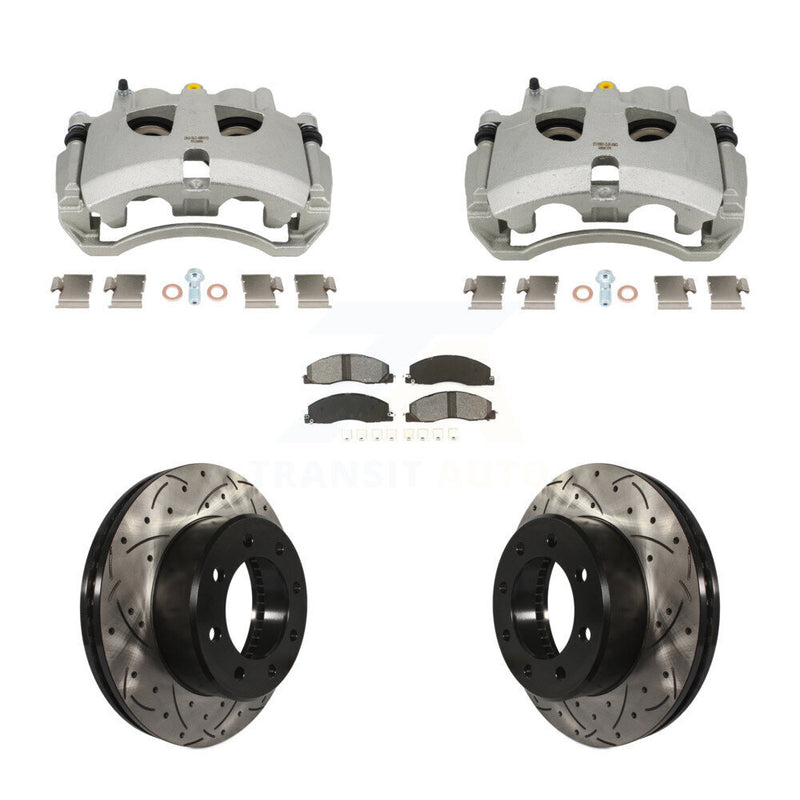 Transit Auto KCD-100642S Disc Brake Kit for 2009-2018 Ram 2500, Ram 3500, Dodge Ram 2500 & more - Front product image