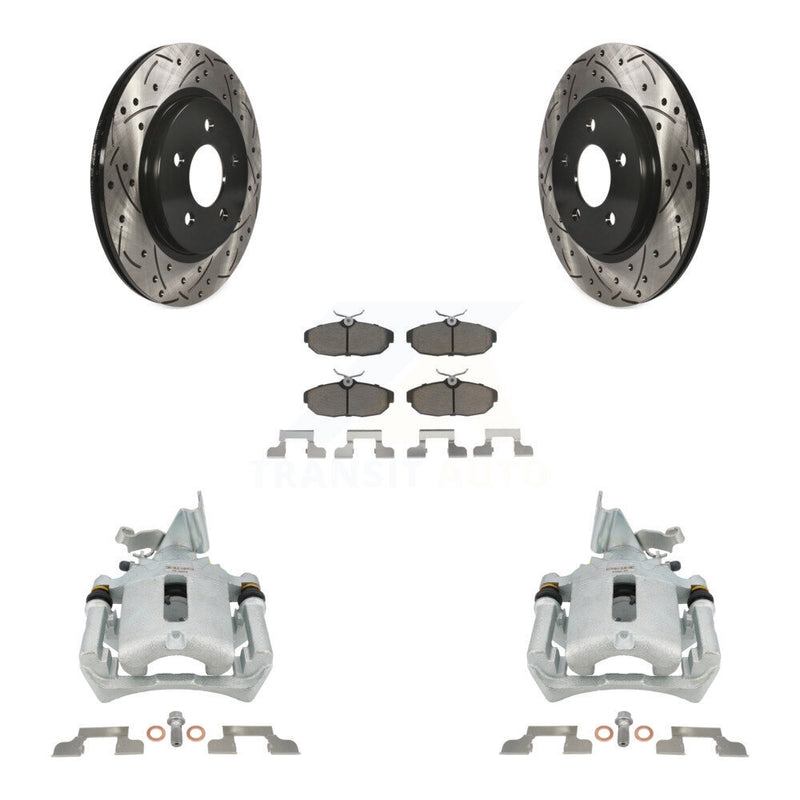 Transit Auto KCD-100643C Disc Brake Kit for 2005-2011 Ford Mustang - Rear product image