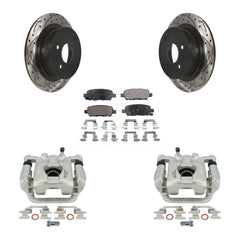 Transit Auto KCD-100643P Disc Brake Kit for 2002-2018 Nissan Altima, Nissan Maxima - Rear product image