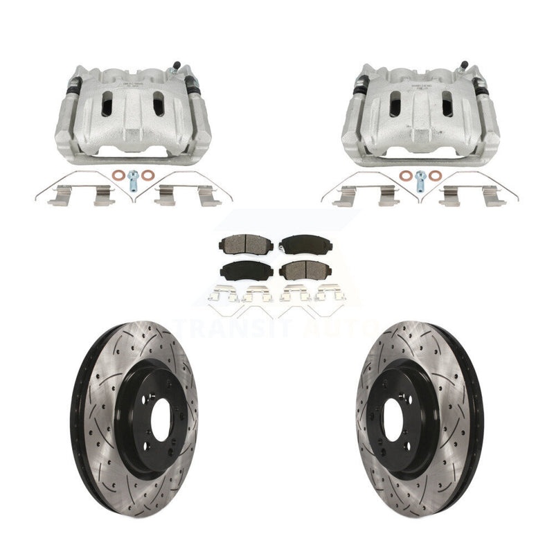 Transit Auto KCD-100643S Disc Brake Kit for 2011-2014 Honda Odyssey - Front product image