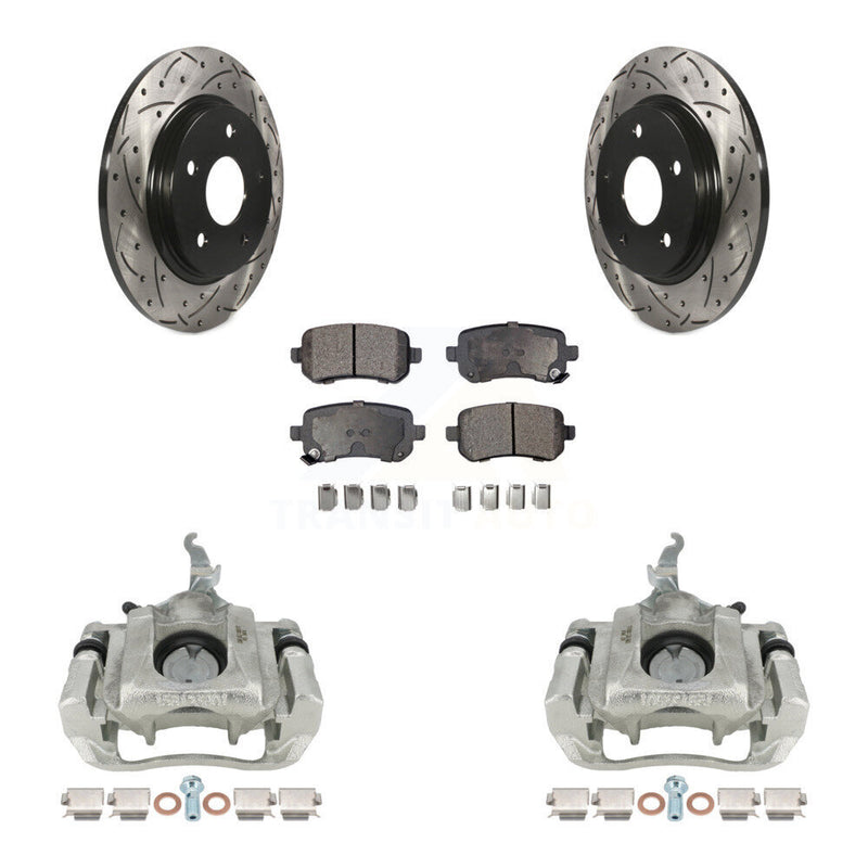 Transit Auto KCD-100643T Disc Brake Kit for 2009-2011 Dodge Journey - Rear product image