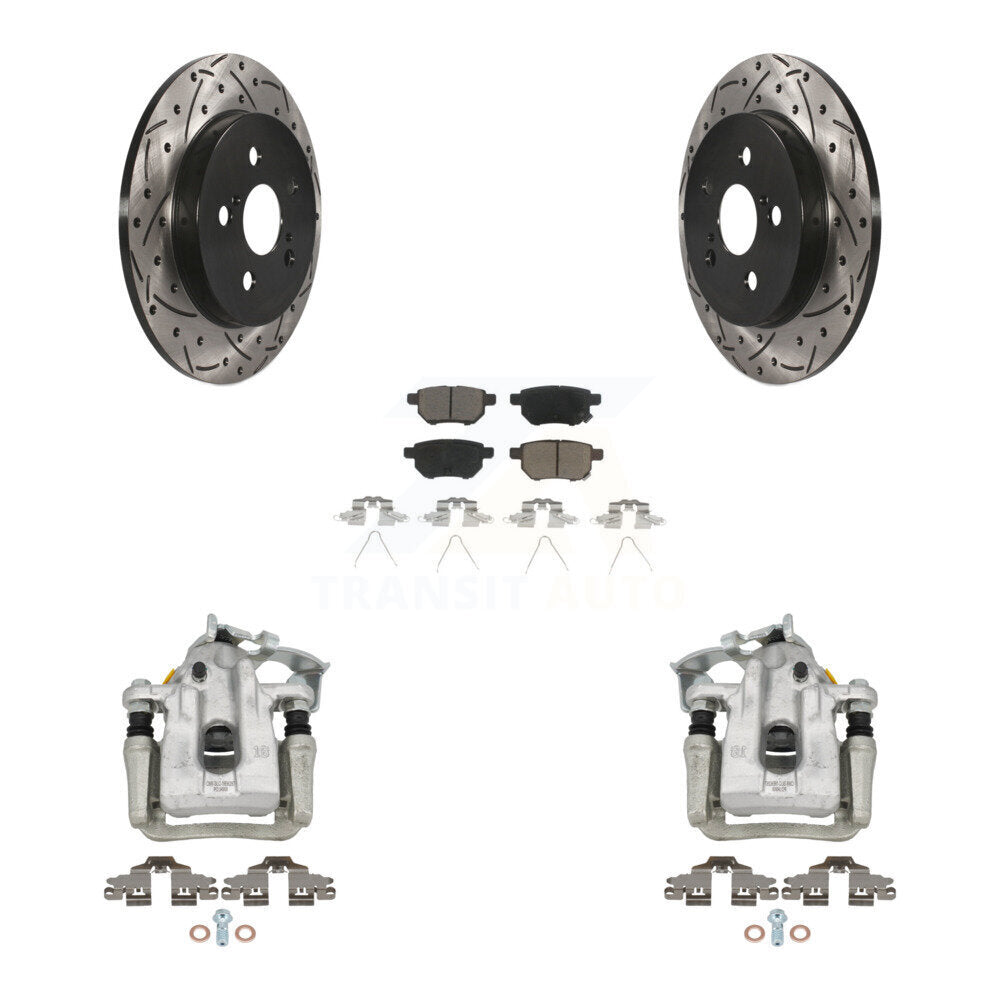Transit Auto KCD-100644C Disc Brake Kit for 2010-2015 Toyota Prius Plug-In, Toyota Prius - Rear product image
