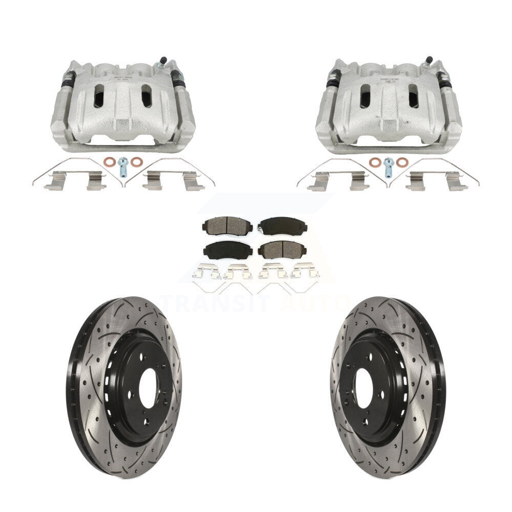 Transit Auto KCD-100644S Disc Brake Kit for 2015-2017 Honda Odyssey - Front product image