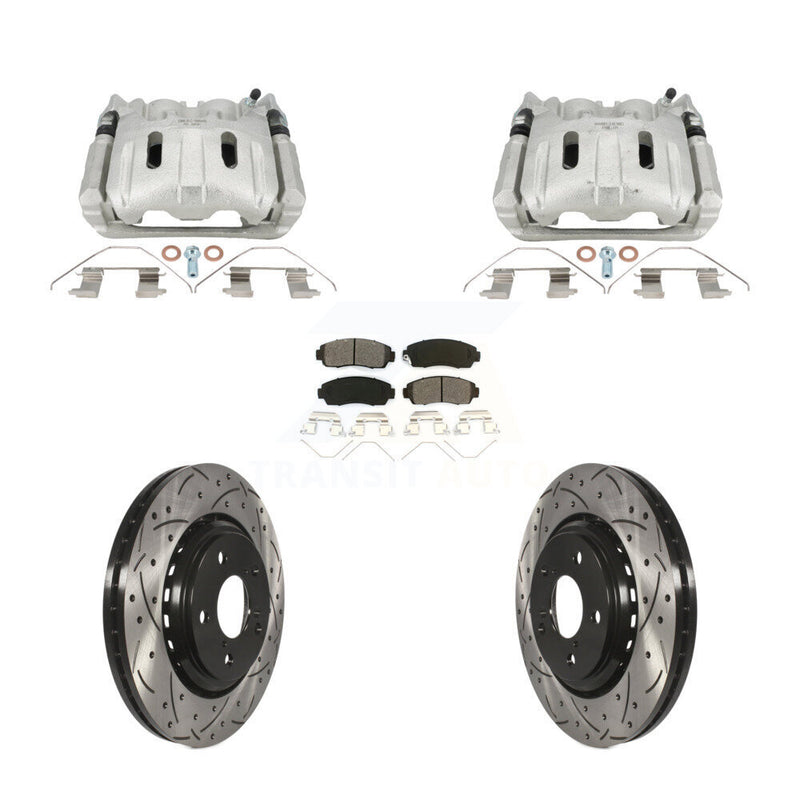 Transit Auto KCD-100644S Disc Brake Kit for 2015-2017 Honda Odyssey - Front product image