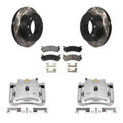 Transit Auto KCD-100644T Disc Brake Kit for 1999-2009 Chevrolet Silverado 1500 HD Classic, Chevrolet Suburban 2500, GMC Sierra 1500 HD Classic & more - Rear product image