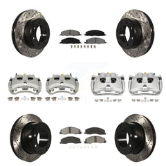 Transit Auto KCD-100645S Disc Brake Kit for 2009-2018 Ram 2500, Ram 3500, Dodge Ram 2500 & more - Front and Rear product image