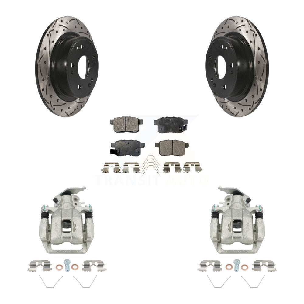 Transit Auto KCD-100646P Disc Brake Kit for 2013-2017 Honda Accord - Rear product image
