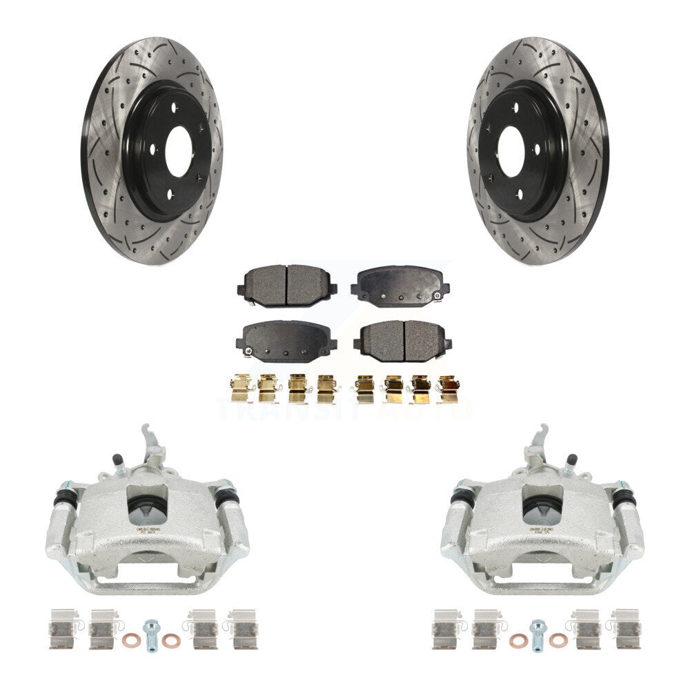 Transit Auto KCD-100646T Disc Brake Kit for 2014-2020 Dodge Journey - Rear product image