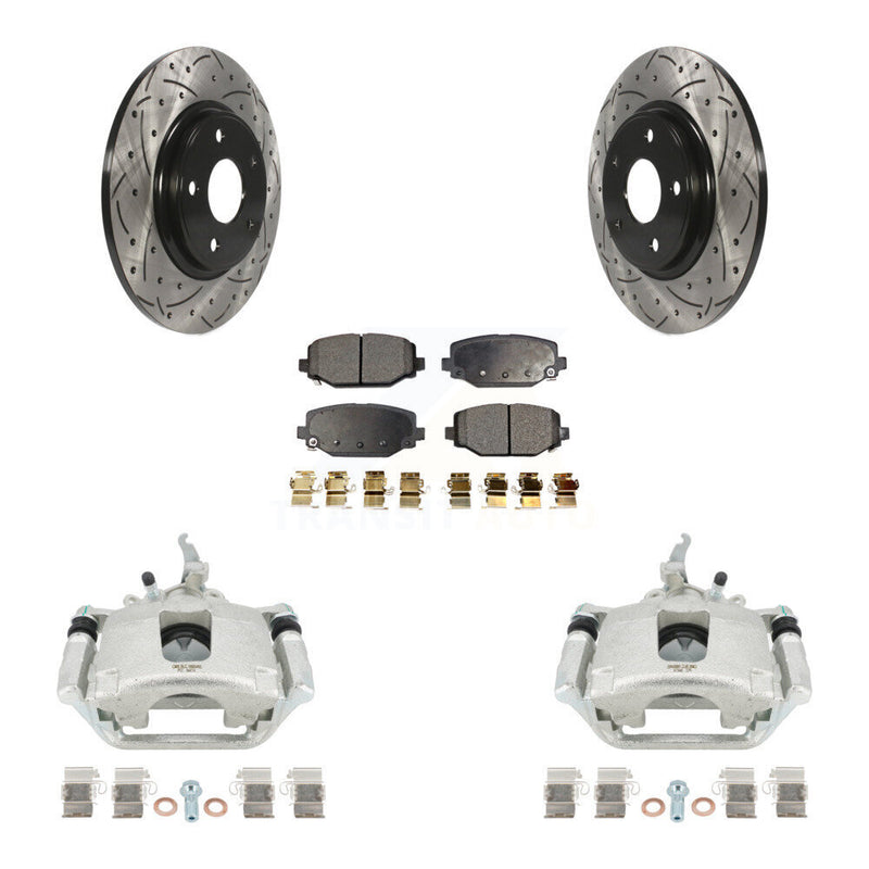 Transit Auto KCD-100646T Disc Brake Kit for 2014-2020 Dodge Journey - Rear product image